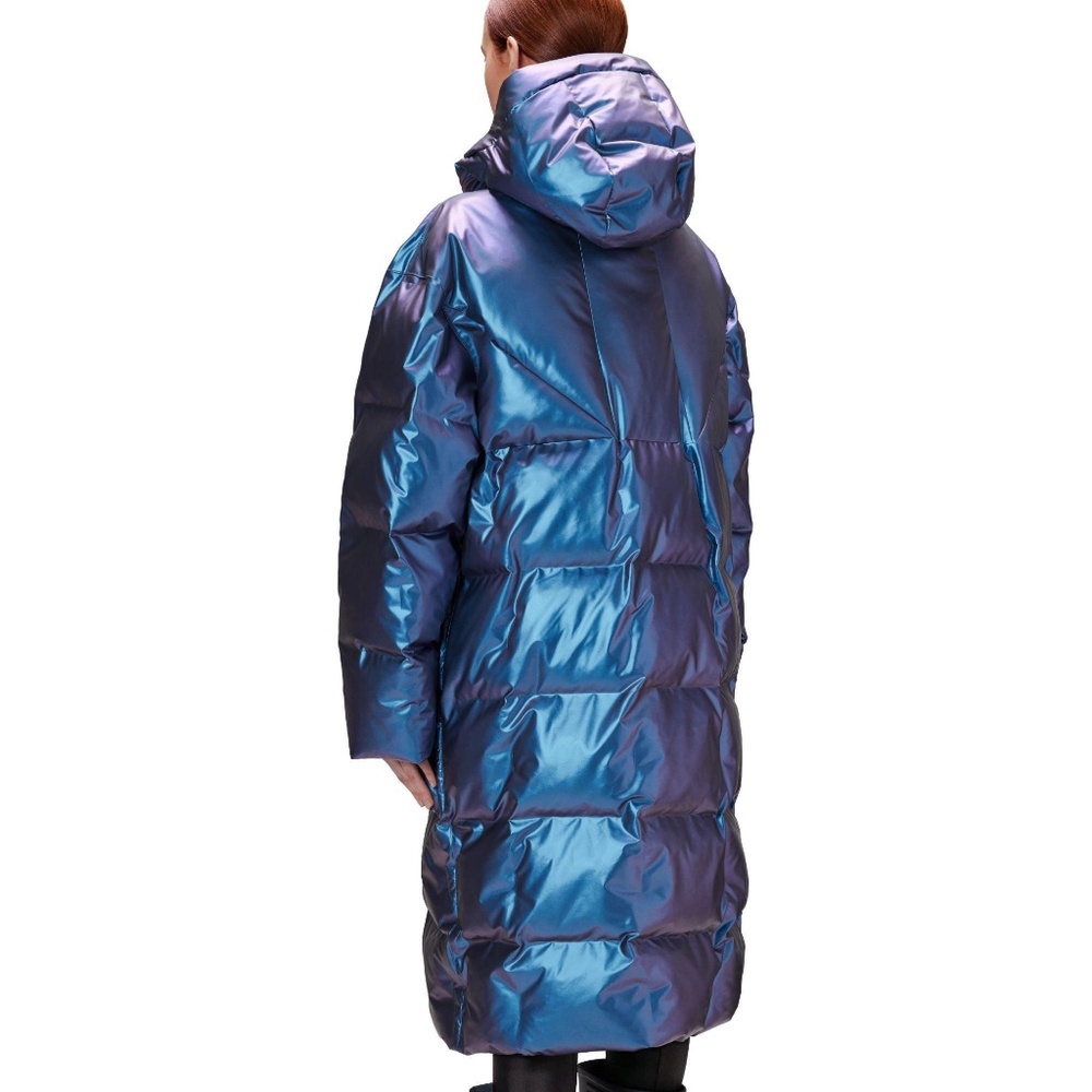 RAINS NYC Harbin Long Puffer Jacket UNISEX - Picture 4 of 6